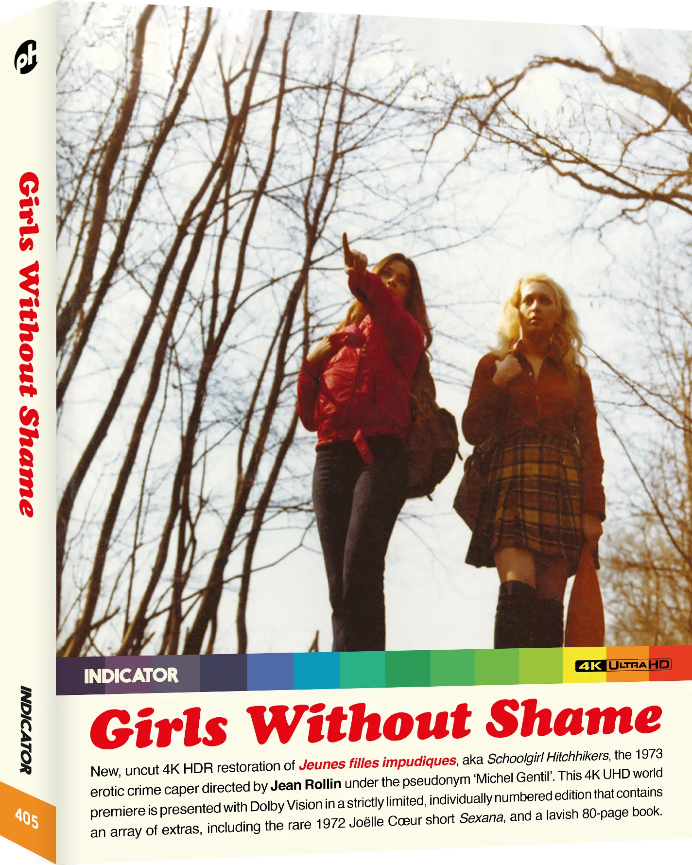 GIRLS WITHOUT SHAME (aka SCHOOLGIRL HITCHHIKERS) - 4K UHD LE [US]