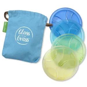 Glass on the Grass - Beach Coaster