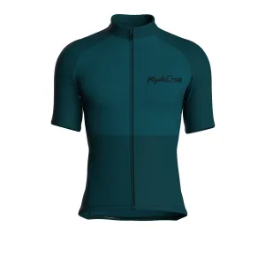 Glide Flow | Midnight Green Male Short Sleeves Jersey