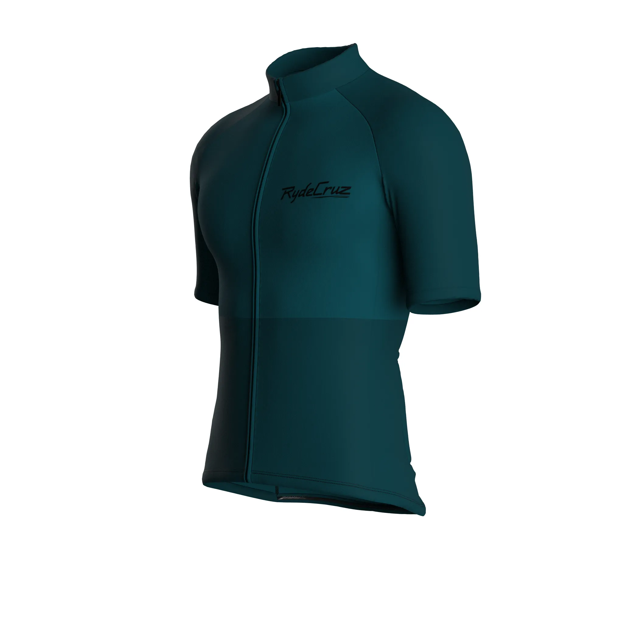 Glide Flow | Midnight Green Male Short Sleeves Jersey