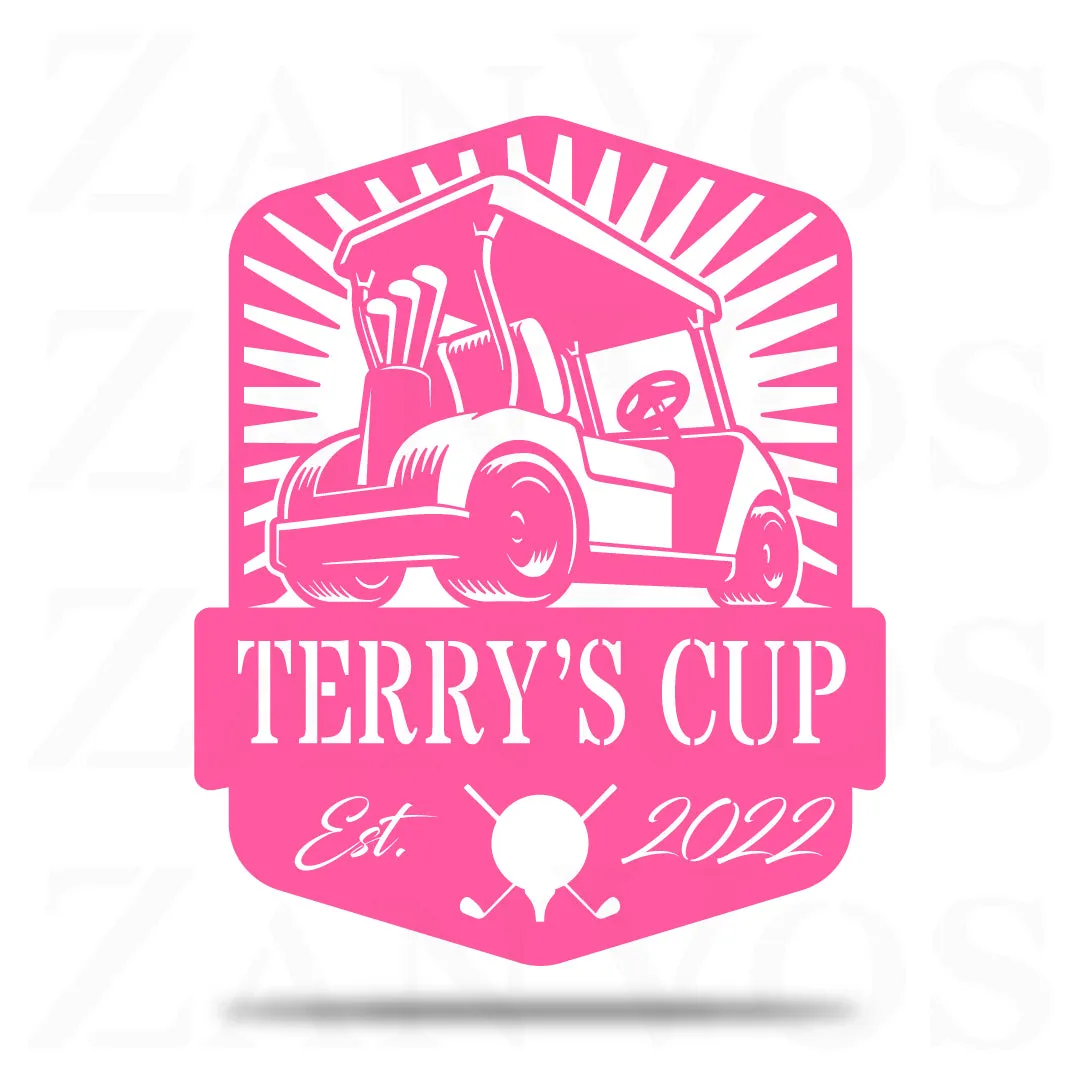 Golf Cart Monogram