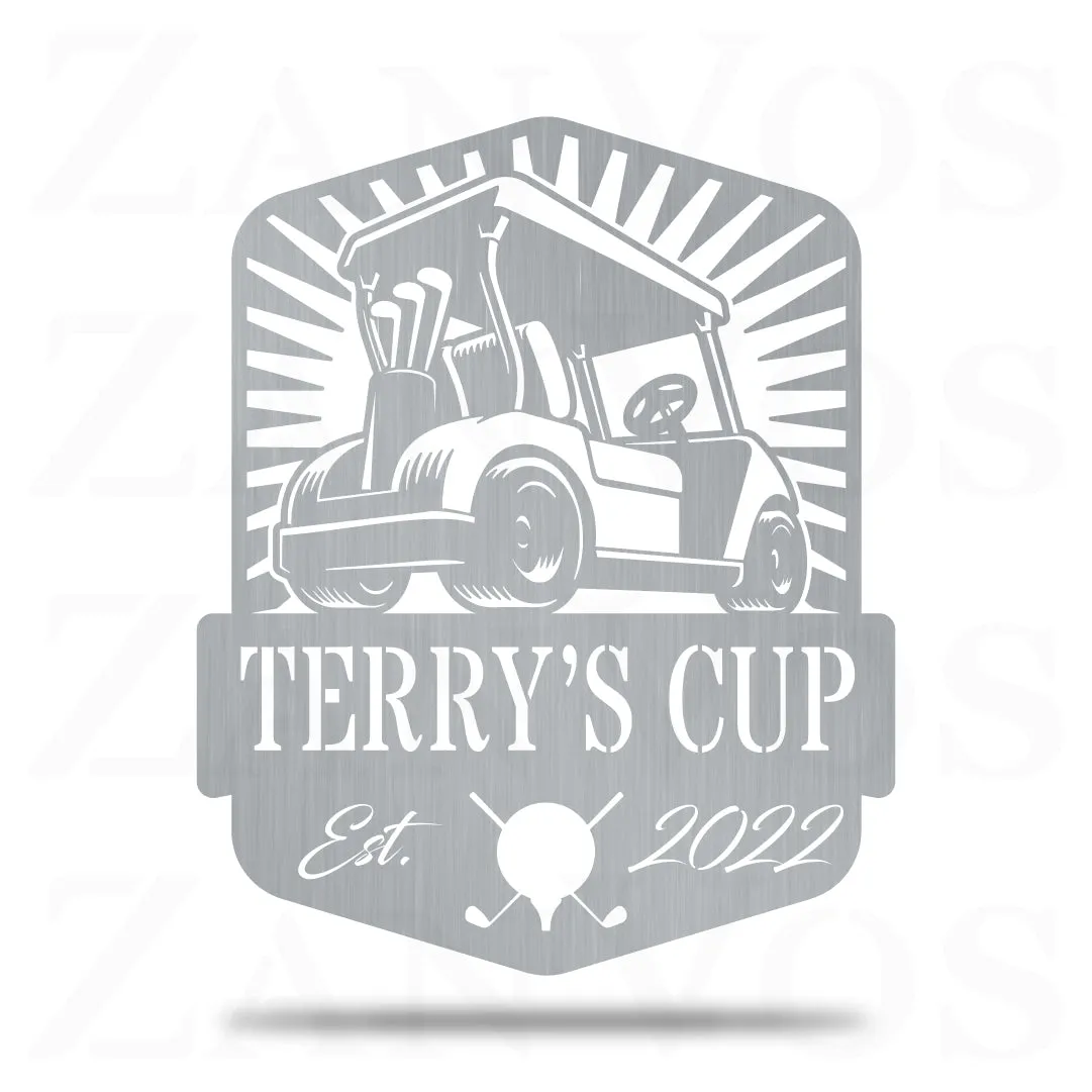 Golf Cart Monogram