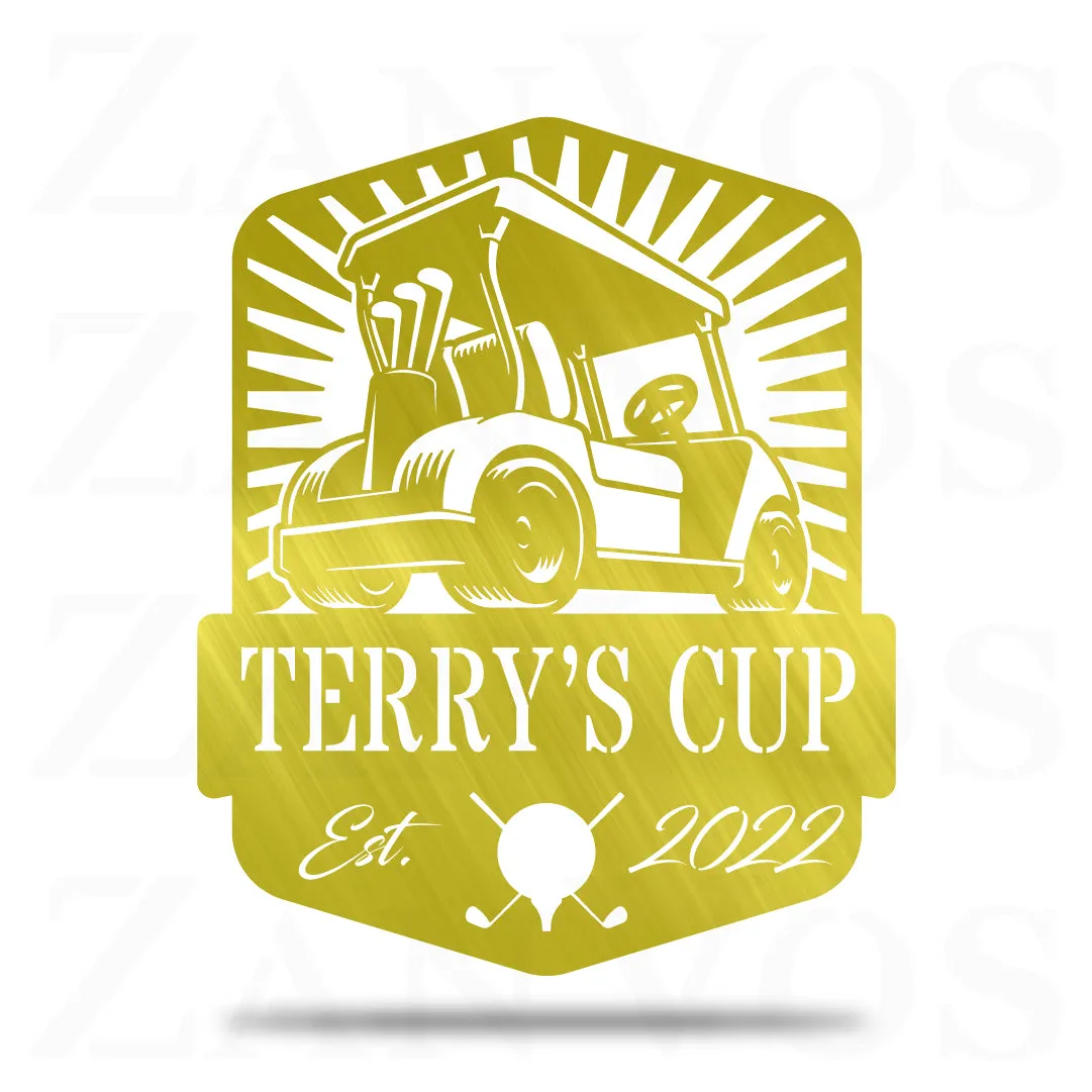 Golf Cart Monogram
