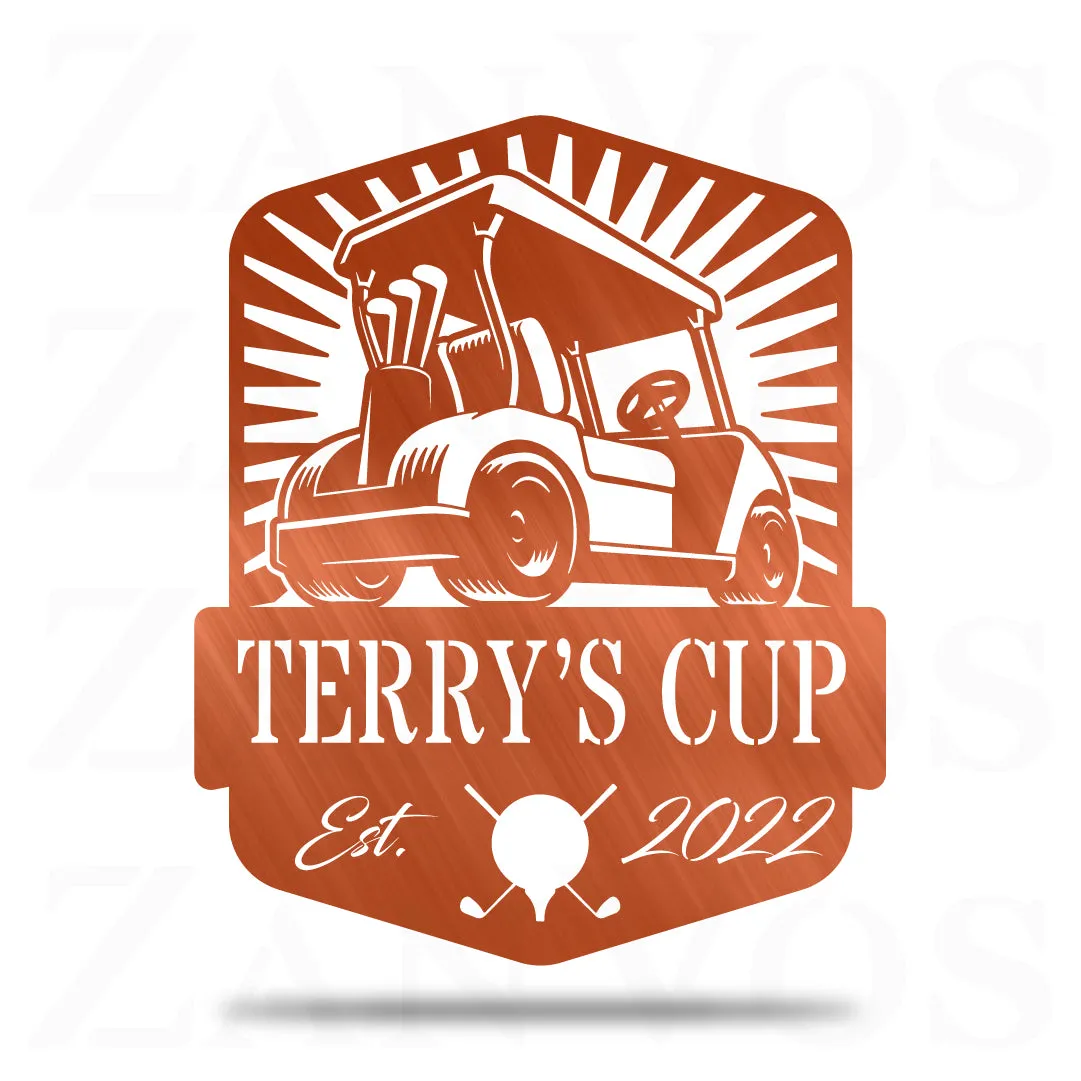 Golf Cart Monogram