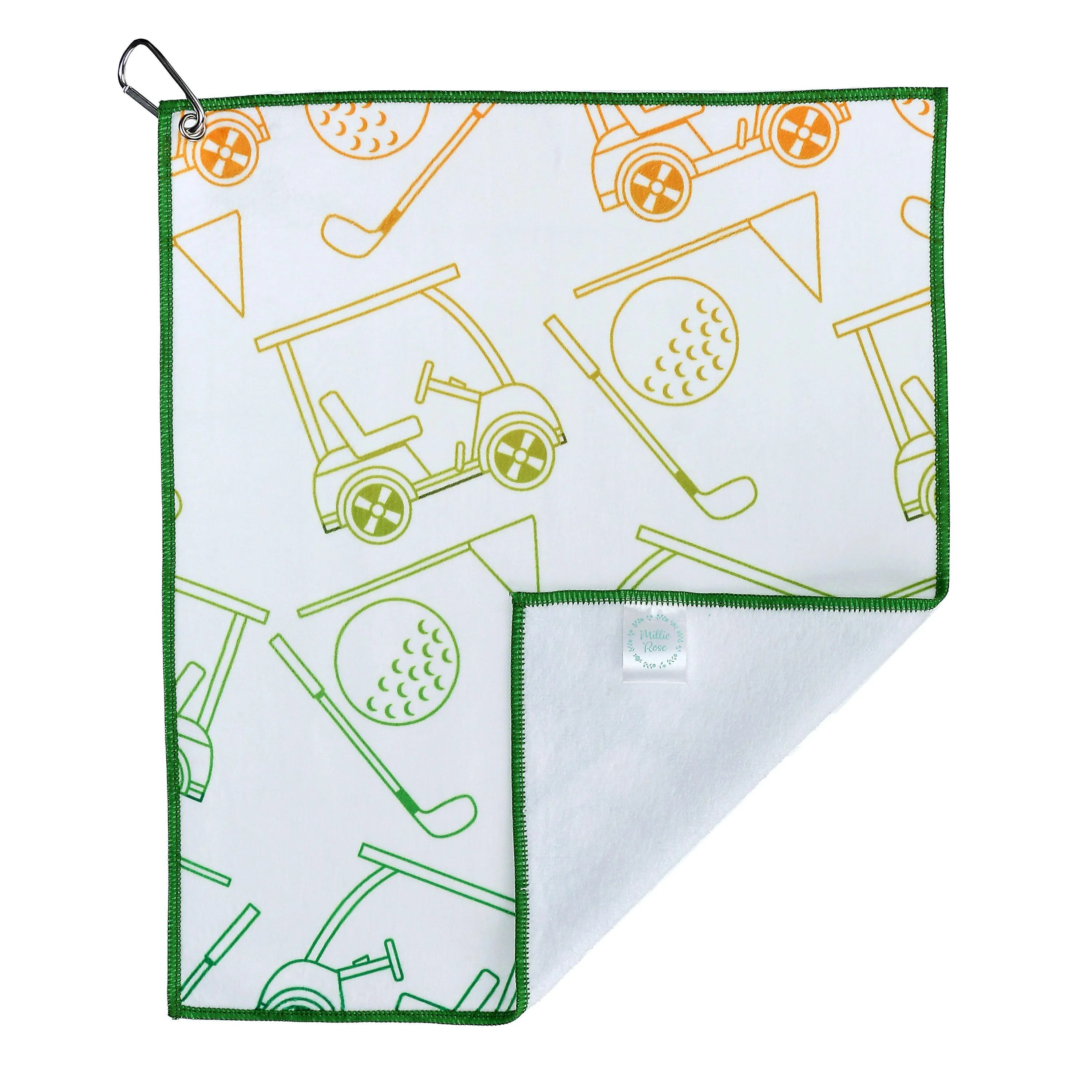 Golf Cart Ride Golf Towel
