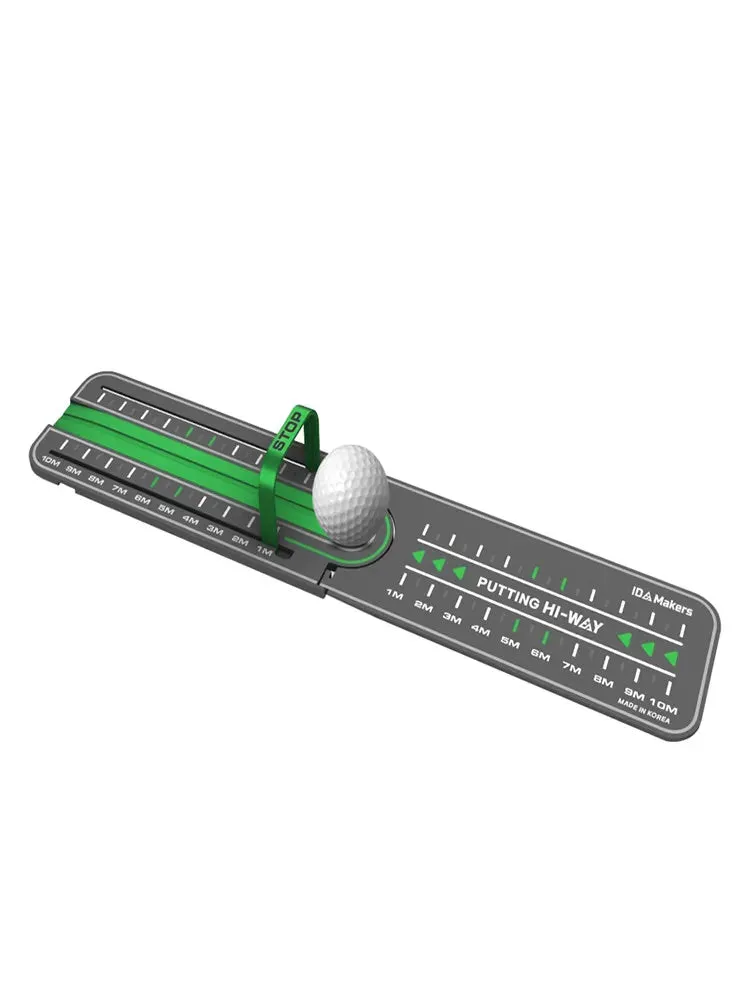 Golf Precision Distance Putting Drill Green Mat
