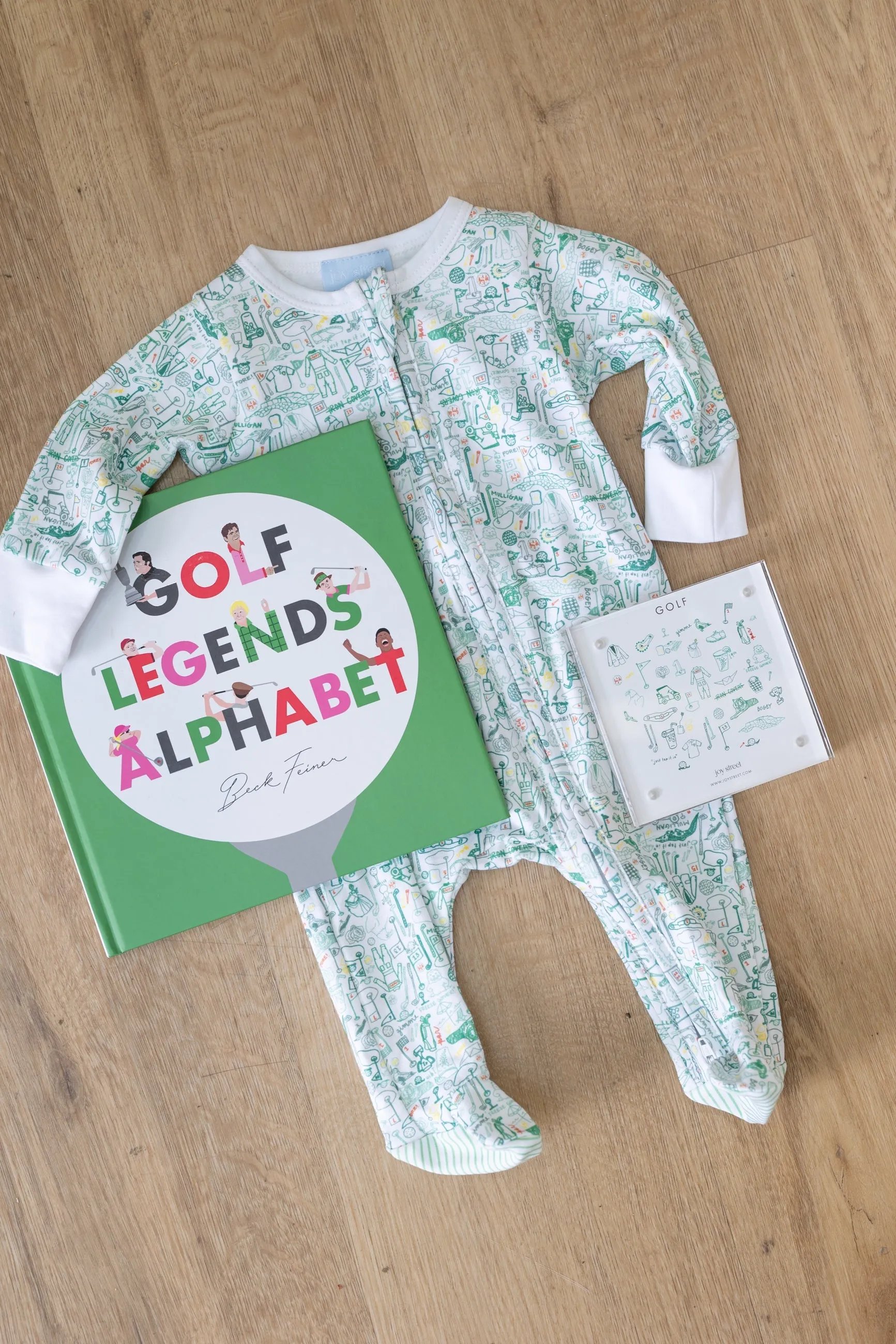Golf Zip Baby Onesie