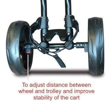 GolfBasic Prime 4 Wheel Golf Cart