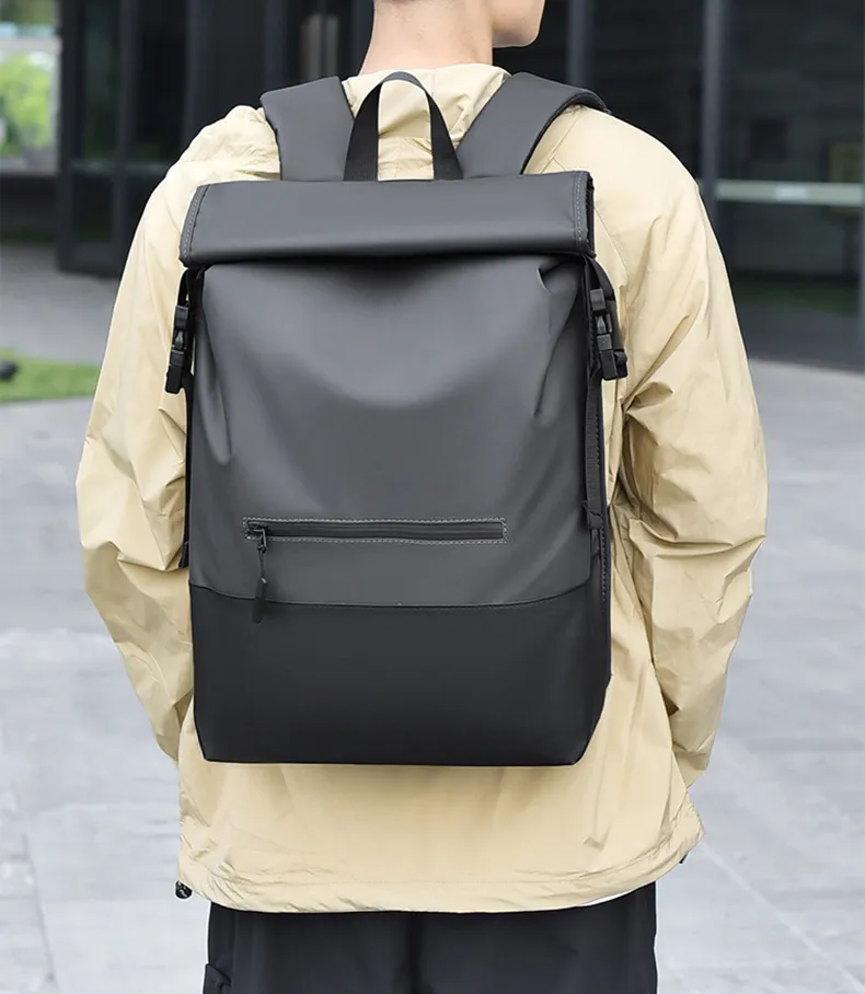 Hagen Rolltop Waterproof Rucksack by Wolph