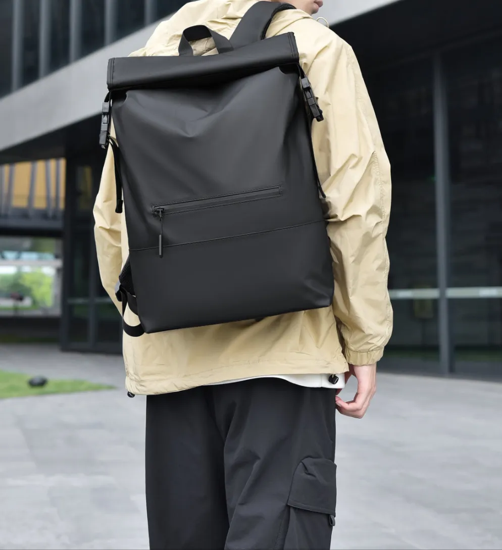 Hagen Rolltop Waterproof Rucksack by Wolph