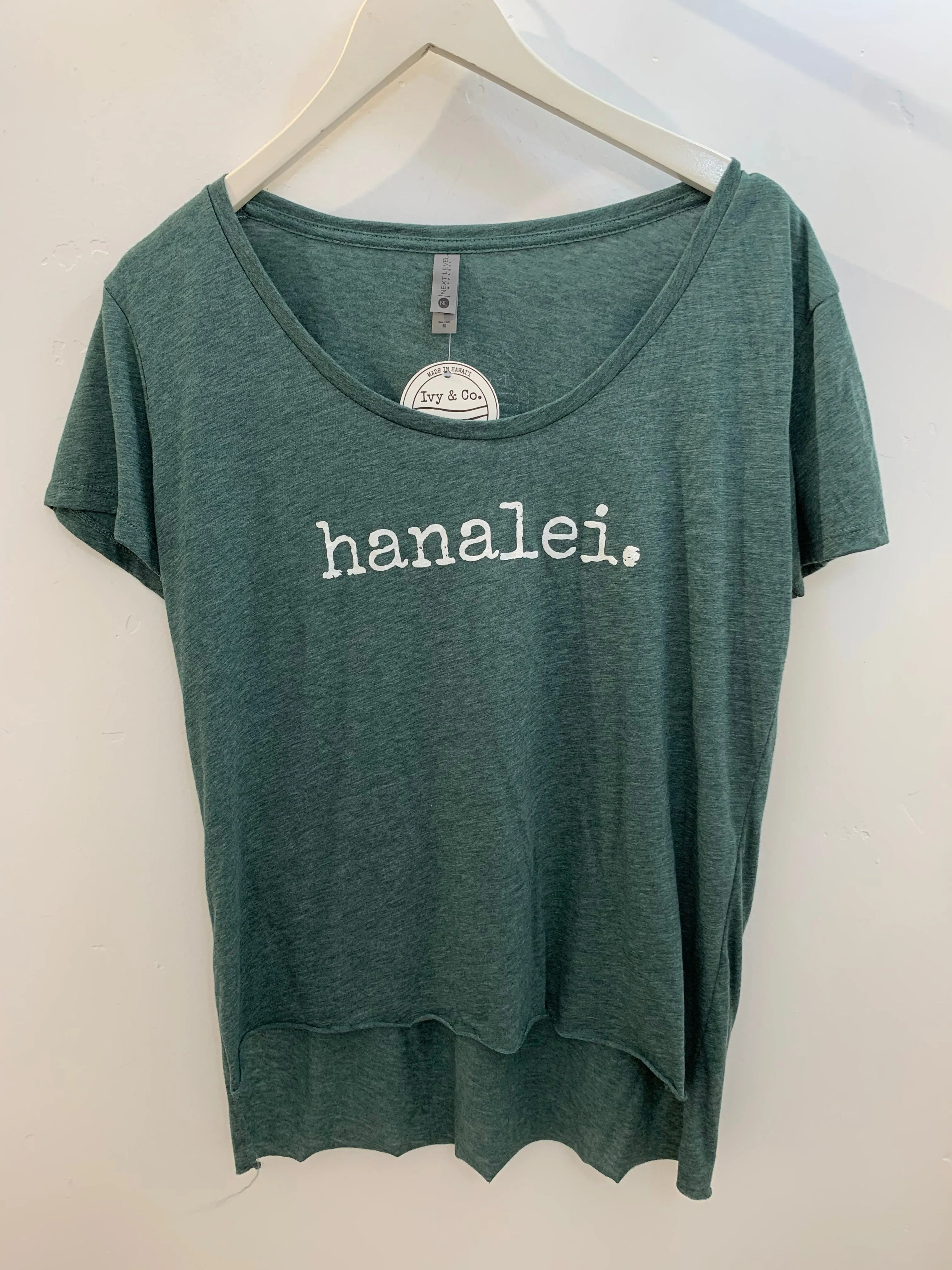 HANALEI. SHIRT- IVY & CO-EVERGREEN