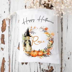 Happy Halloween trick or treat bag