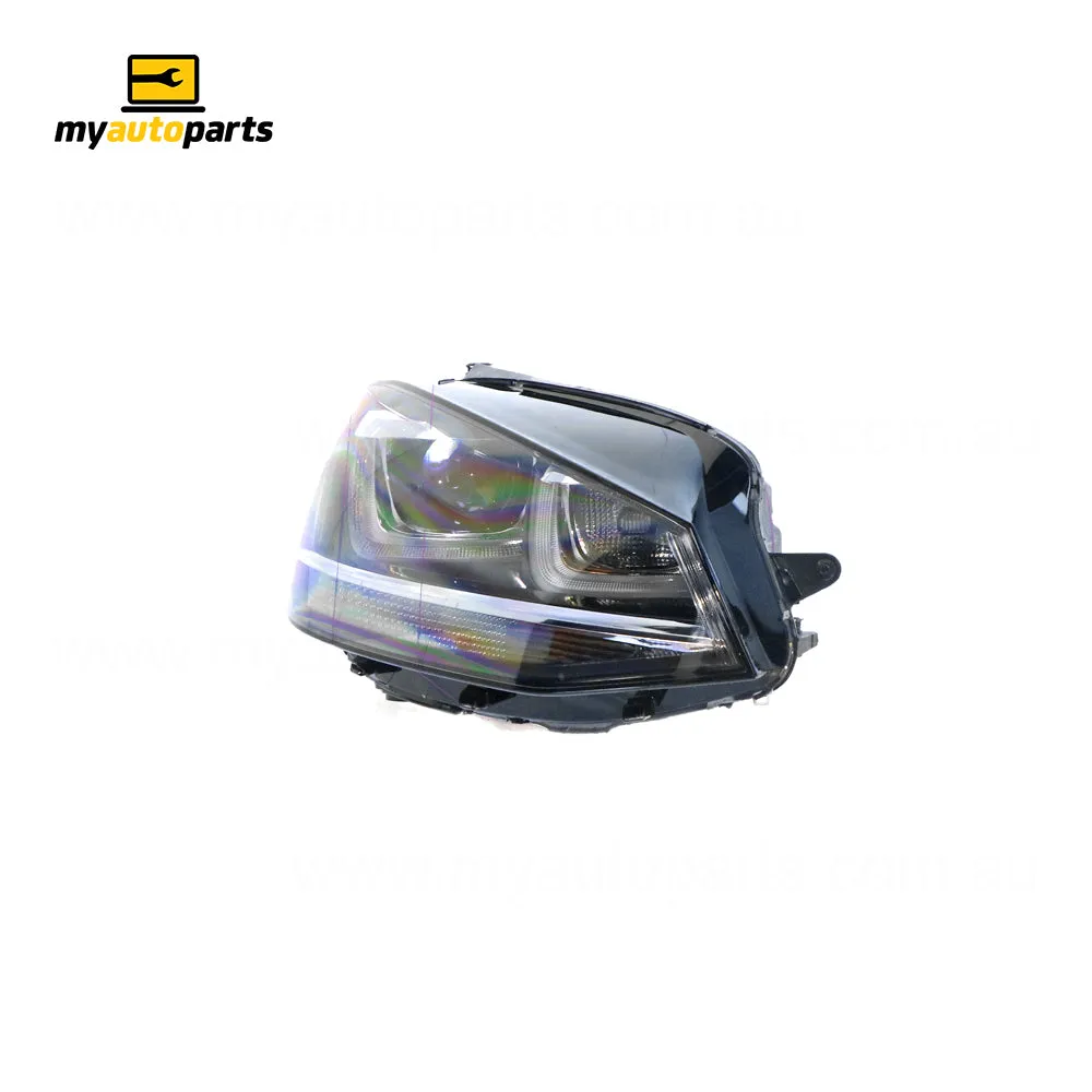Head Lamp Drivers Side Genuine Suits Volkswagen Golf MK 7 2015 to 2017