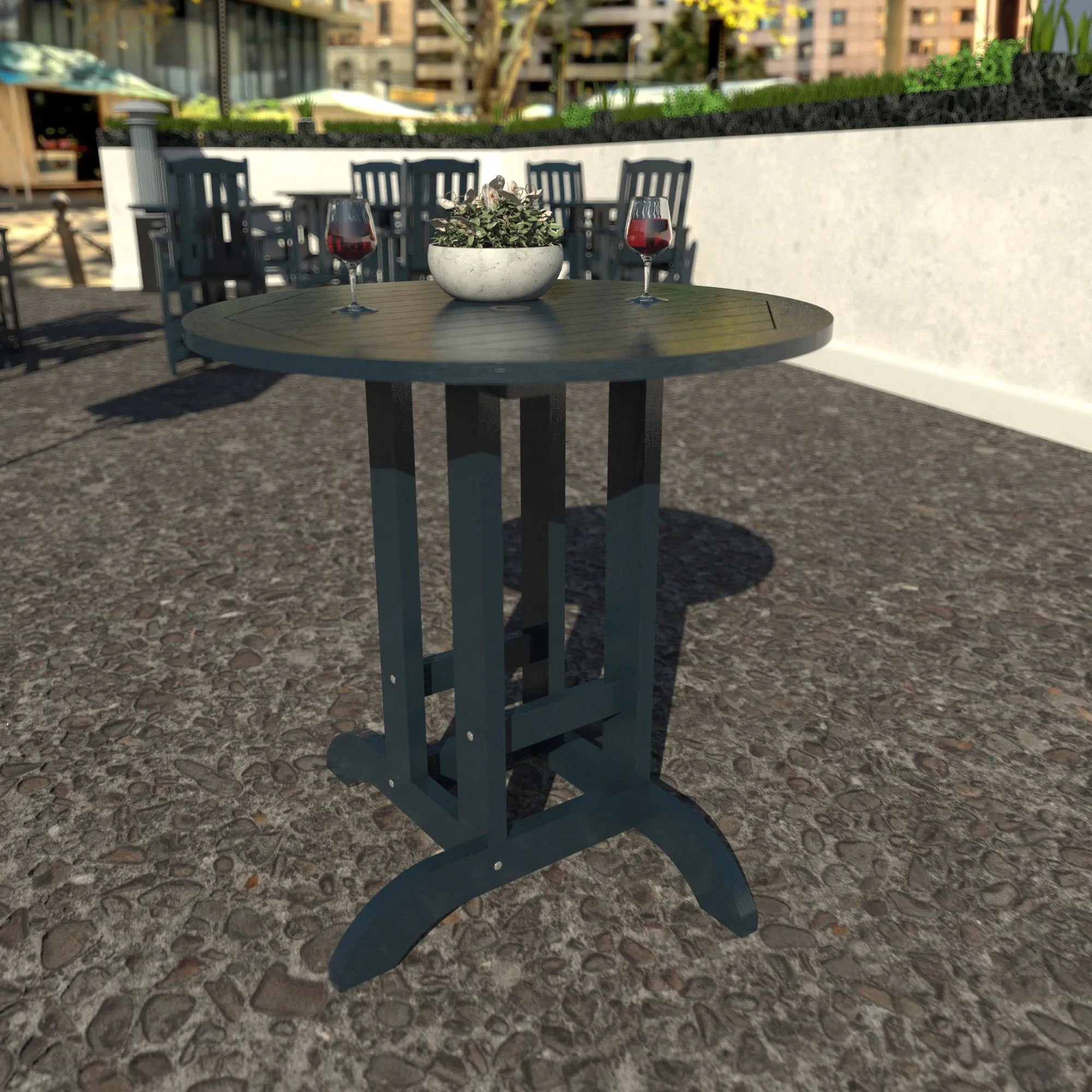 Homestead 36in Diameter Dining Table - Counter Height