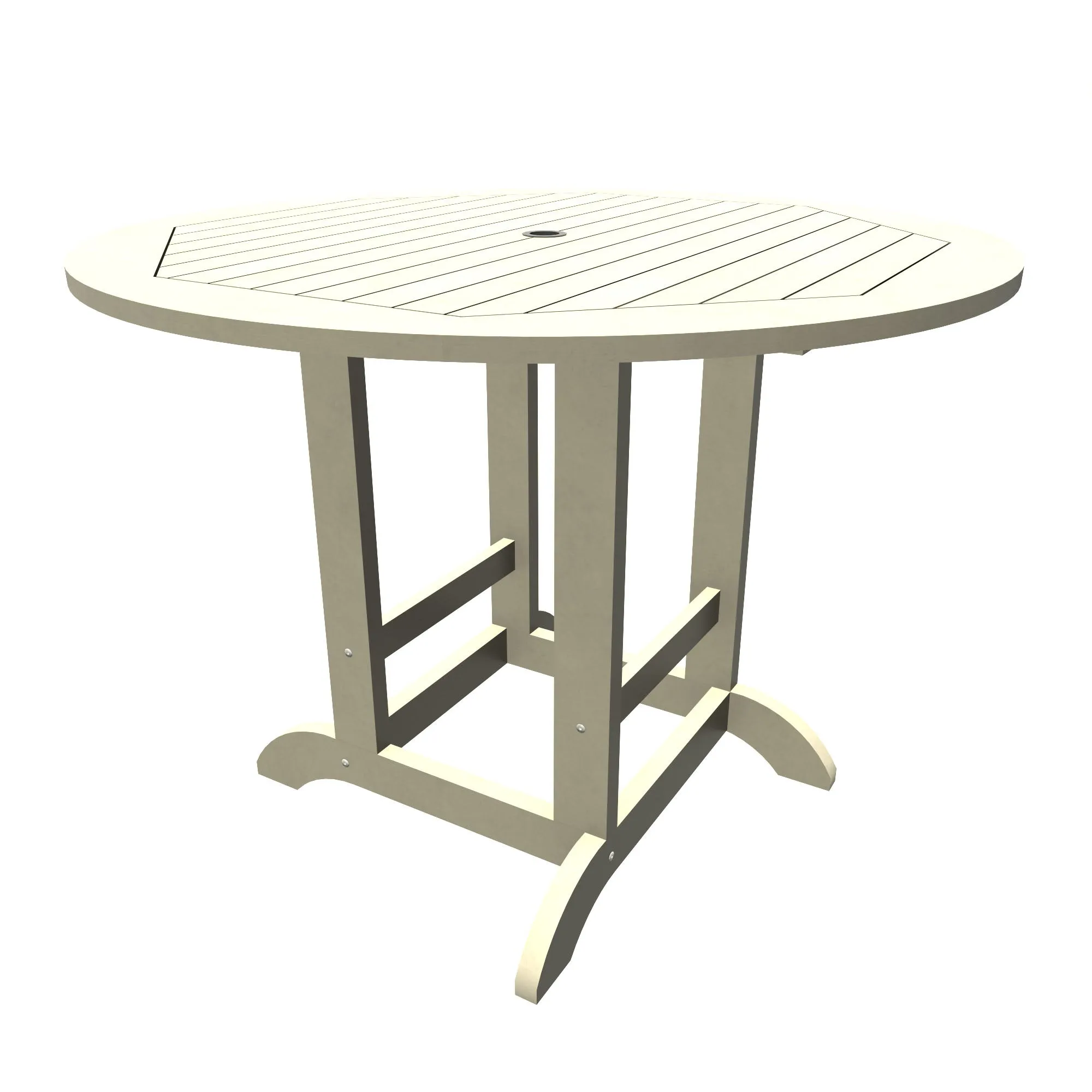 Homestead 48in Diameter Dining Table - Counter Height