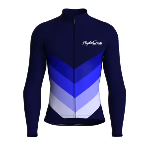 Horizon Shift | Dark Blue Male Long Sleeves Jersey