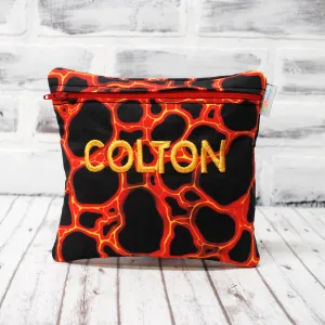 Hot Lava Personalized Reusable Food Bag