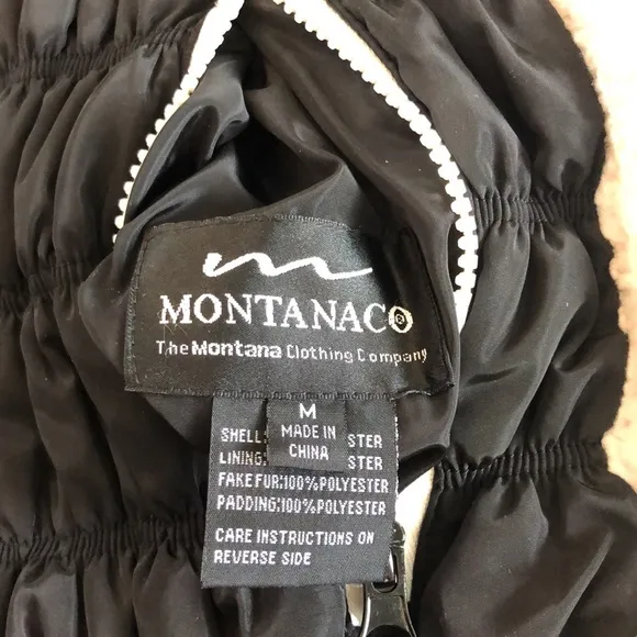 🎉HP🎉NWT Black Reversible Fleece Sherpa Trimmed Vest Sz M