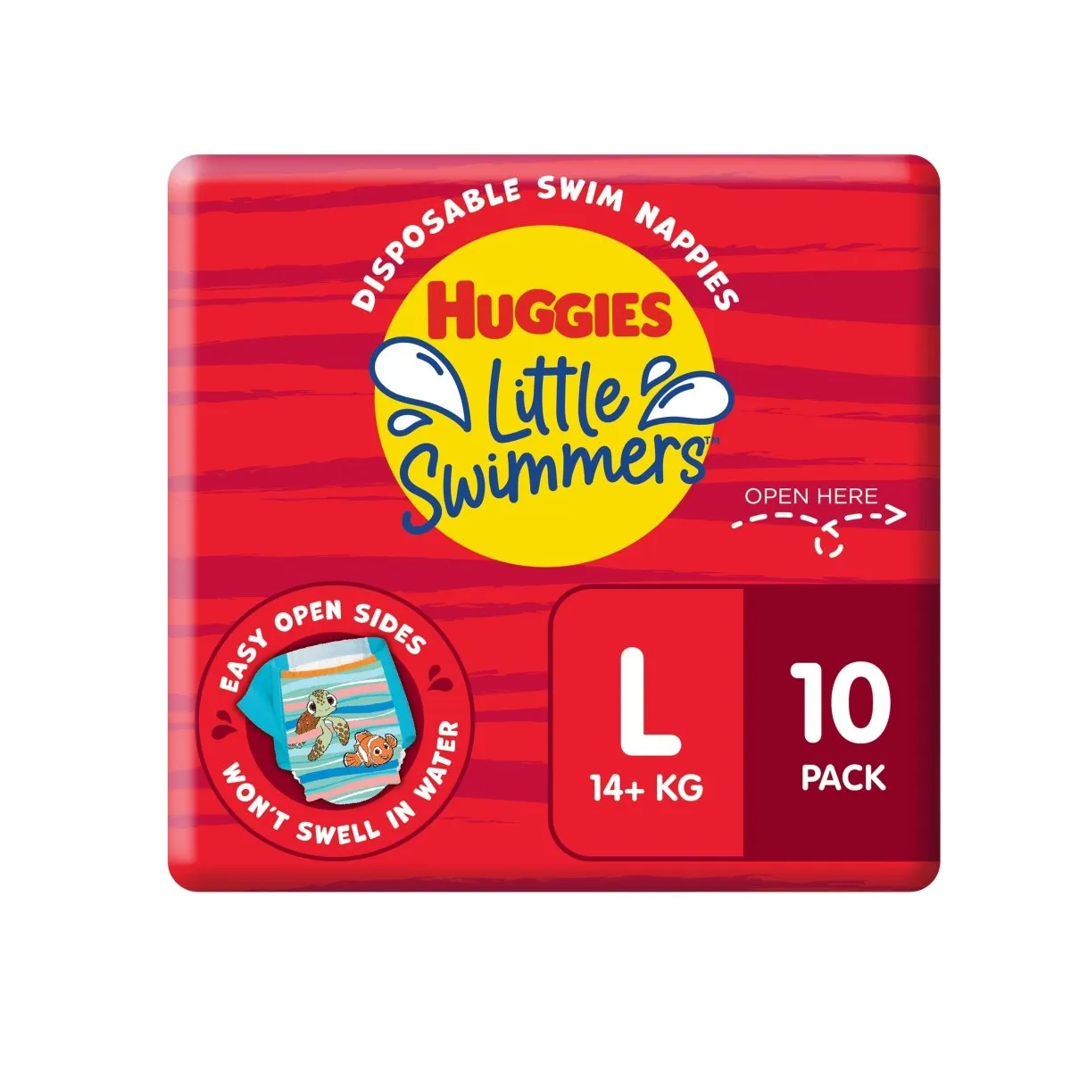 Huggies Little Swimmers Large 10 Pack