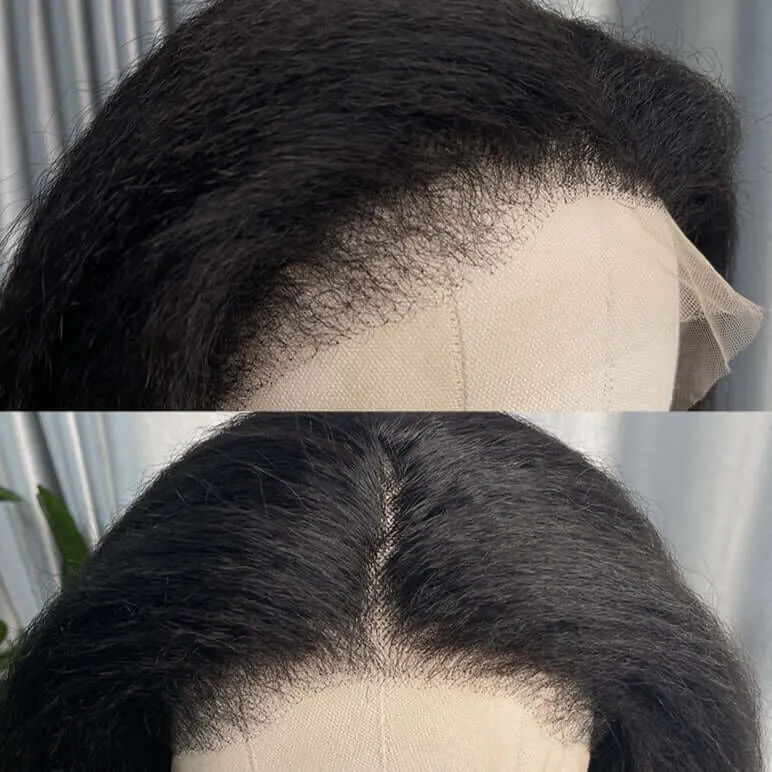 ILIKEHAIR Hyperrealism Kinky Edges HD Lace Ventilated Wig