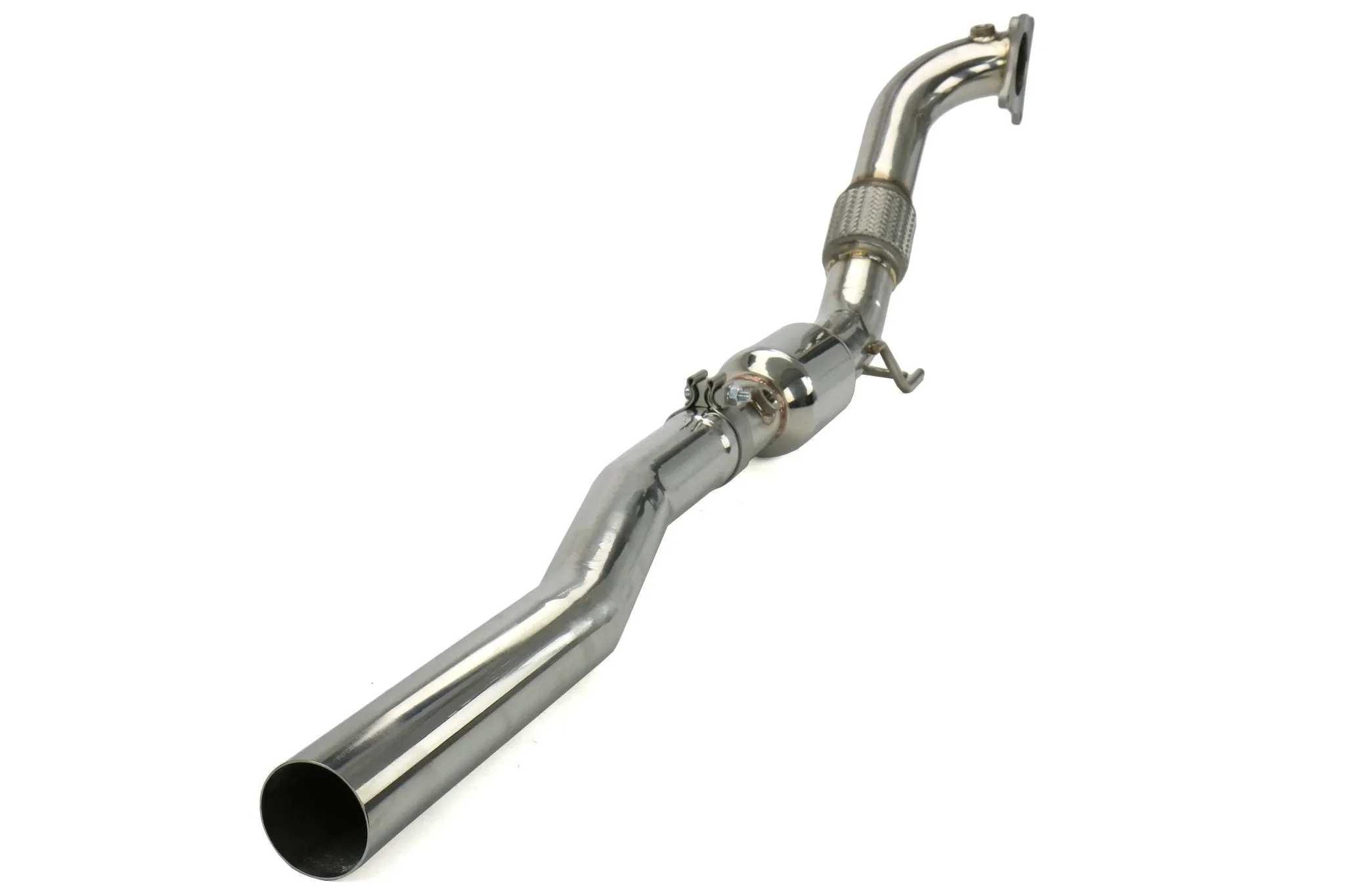 Invidia Down Pipe with High Flow Cat - VW Golf GTI Mk5