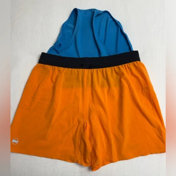Janji AFO Middle 5&quot; Inseam Athletic Running Shorts Size M Outdoor Hiking Gym