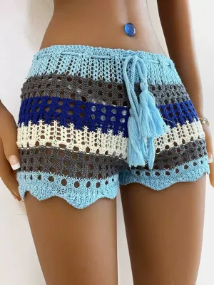JazzHer Camellia Crochet Short