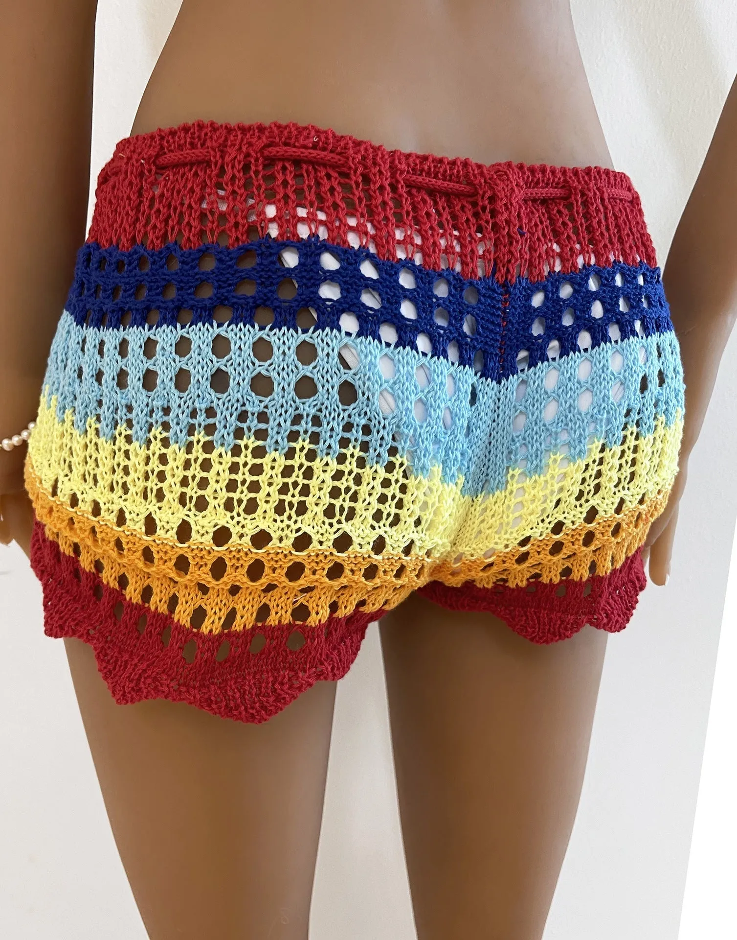 JazzHer Camellia Crochet Short