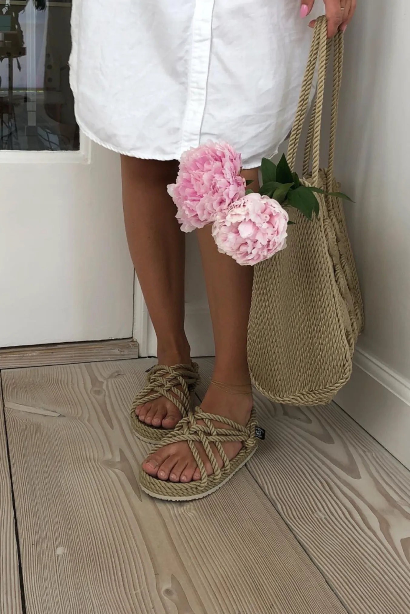 JC Sandal Camel with Vibram Sole