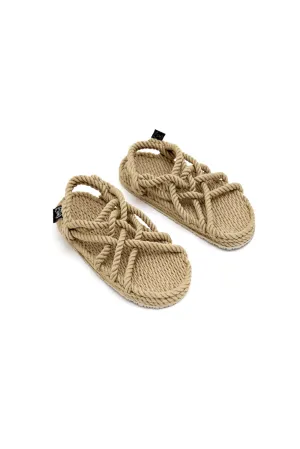 JC Sandal Camel with Vibram Sole