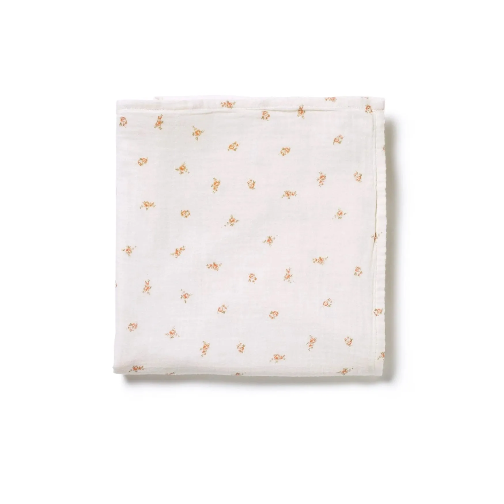 Jumbo Muslin Swaddle - Pink Rose