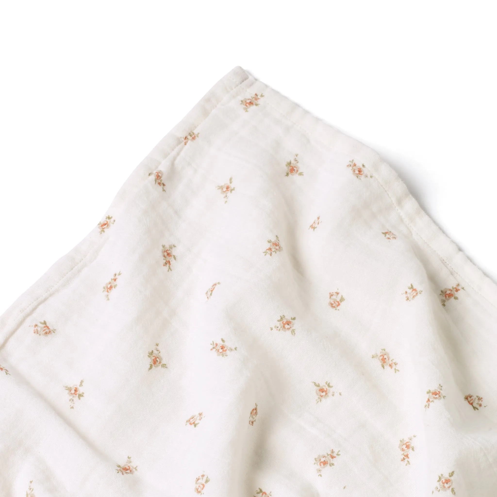 Jumbo Muslin Swaddle - Pink Rose