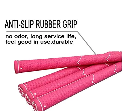 Junior Golf Putter Stainless Steel Kids Putter Right Handed 3 Sizes to Choose Freely for Kids Ages 3-5 6-8 9-12(Pink Head Pink Grip, 29inch,Age 9-12)