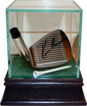 Kevin Costner Signed Autographed Golf Head with Glass Display Case (ASI COA)