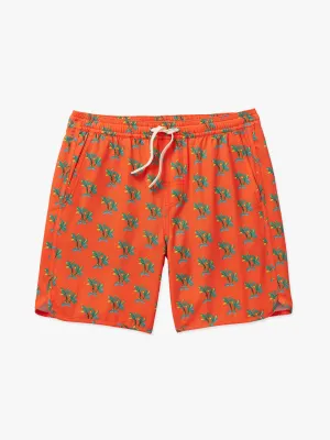 Kids Anchor Short | Orange Island Palms