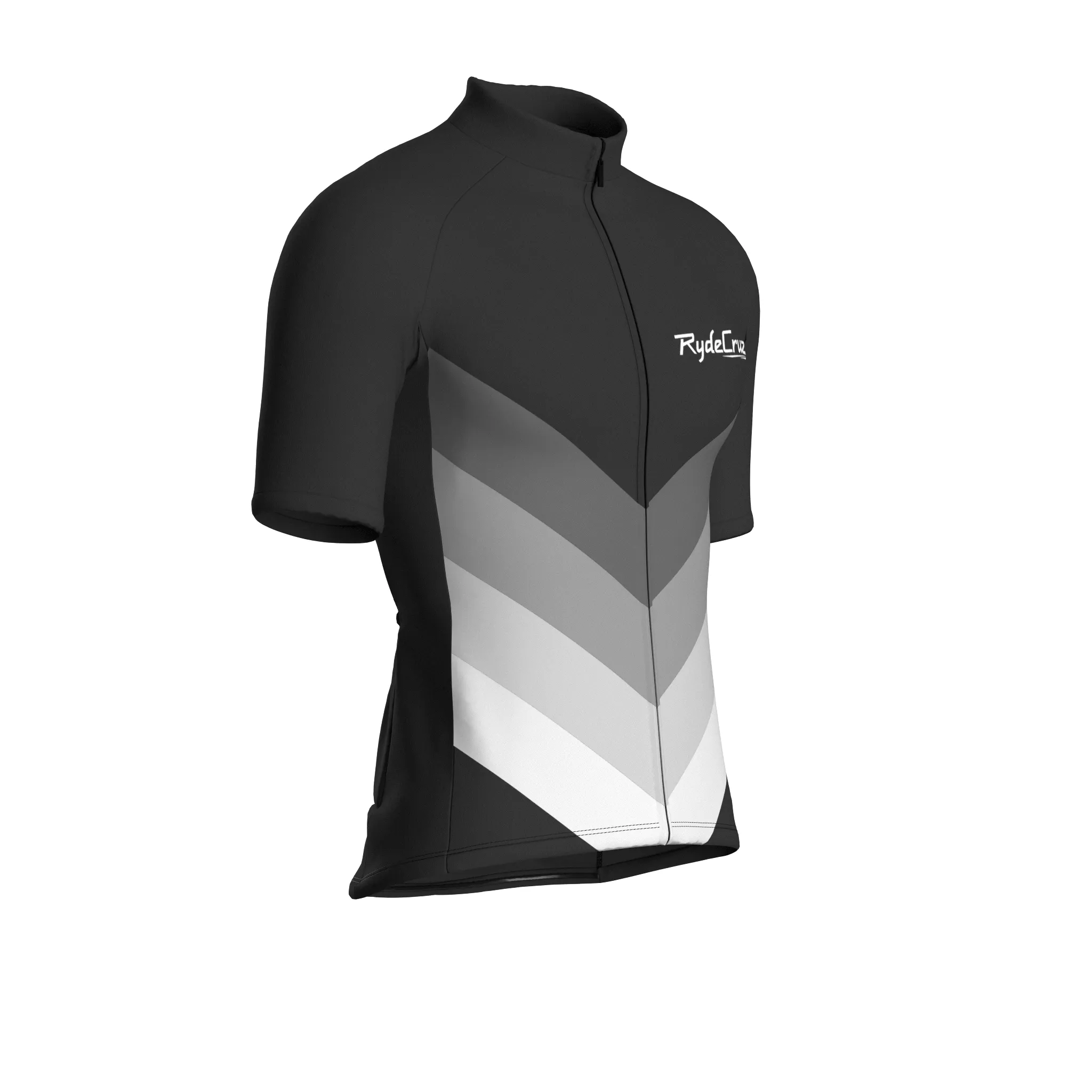 Kinetic Flow | Charcoal Gray Male Short Sleeves Jersey