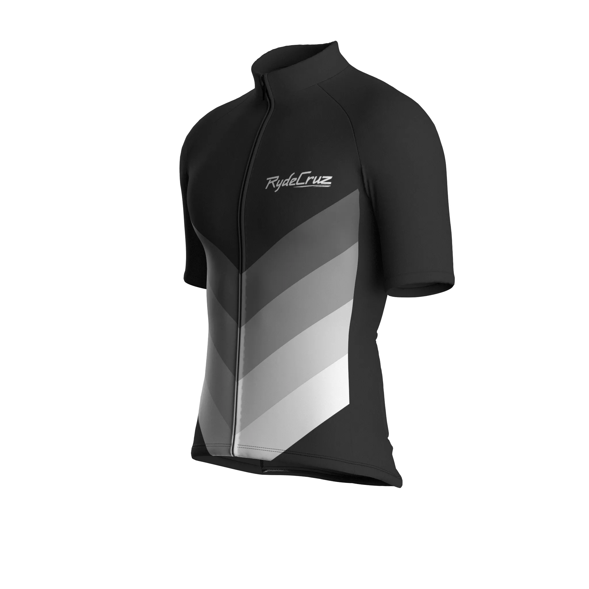 Kinetic Flow | Charcoal Gray Male Short Sleeves Jersey