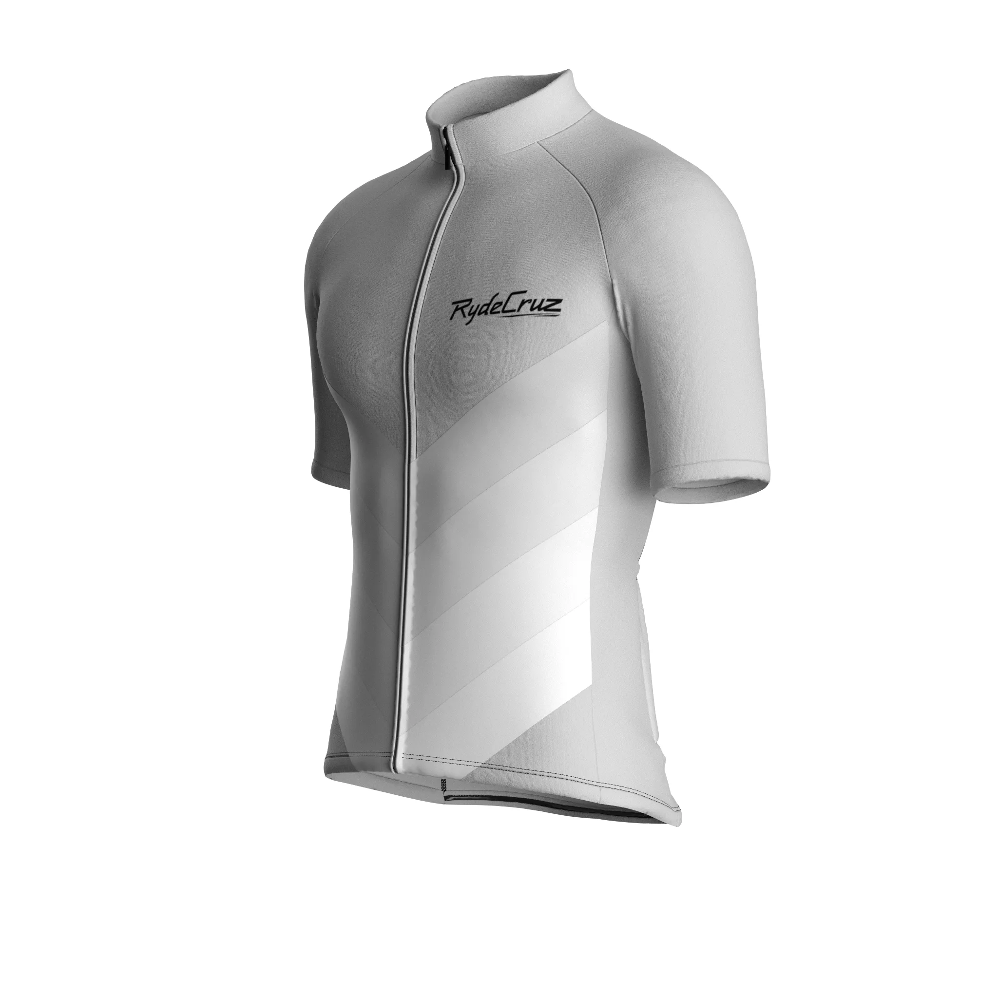 Kinetic Flow | Light Gray Male Short Sleeves Jersey