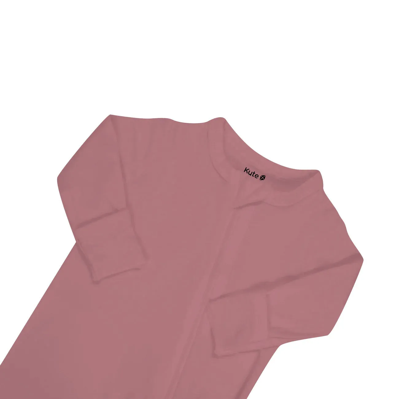 Kyte Baby Dusty Rose Zippered Footie