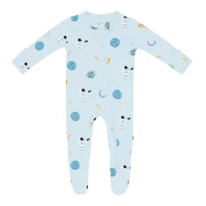 Kyte Baby Zippered Footie (Ice Space)