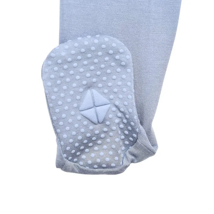 Kyte Baby Zippered Footie in Slate