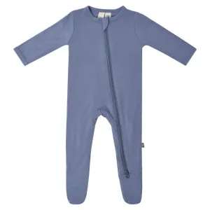Kyte Baby Zippered Footie in Slate