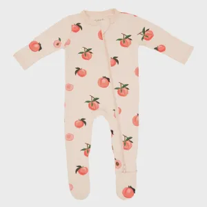 Kyte Baby - Zippered Footie - Peaches