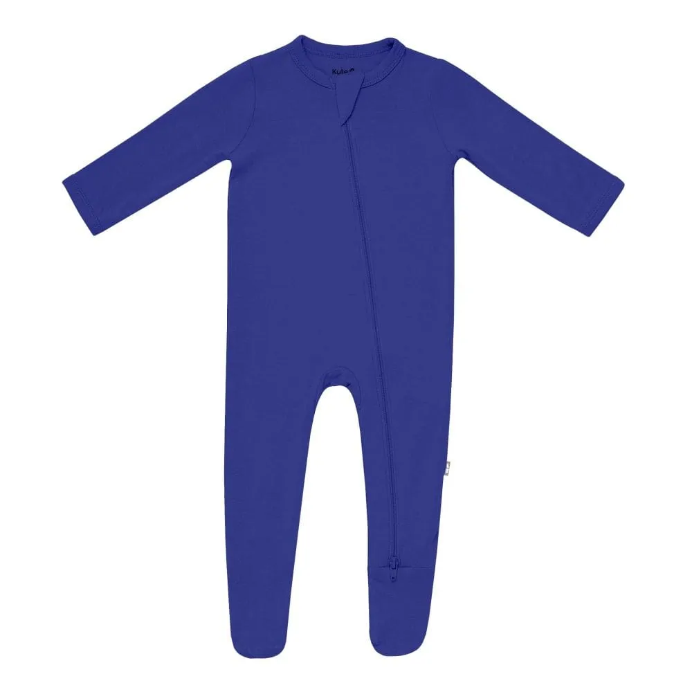 Kyte Baby Zippered Footie - Royal