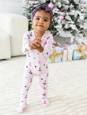 Kyte Baby - Zippered Footie - Sugar Plum