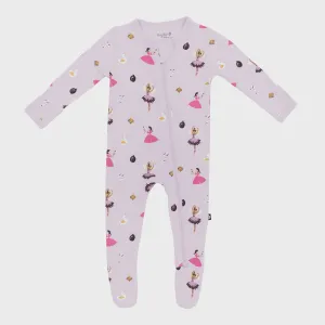 Kyte Baby - Zippered Footie - Sugar Plum