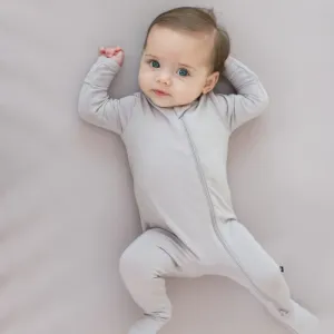 Kyte Zippered Footie-Wisteria