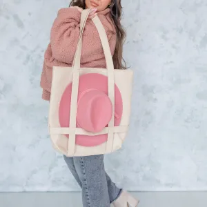 Leather Day Trip Bag and Hat Holder