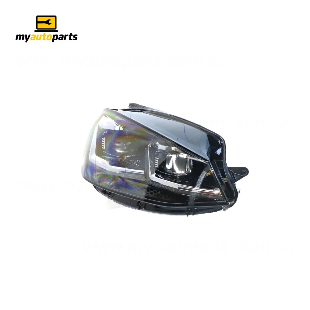 LED Head Lamp Drivers Side Genuine Suits Volkswagen Golf MK 7 2017 On