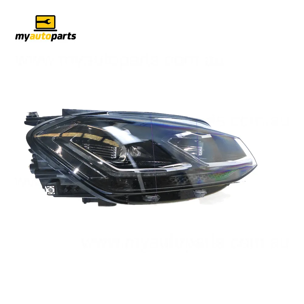 LED Head Lamp Drivers Side Genuine Suits Volkswagen Golf MK 7 2017 On